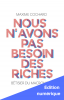 Nous n'avons pas besoin des riches_edition numerique